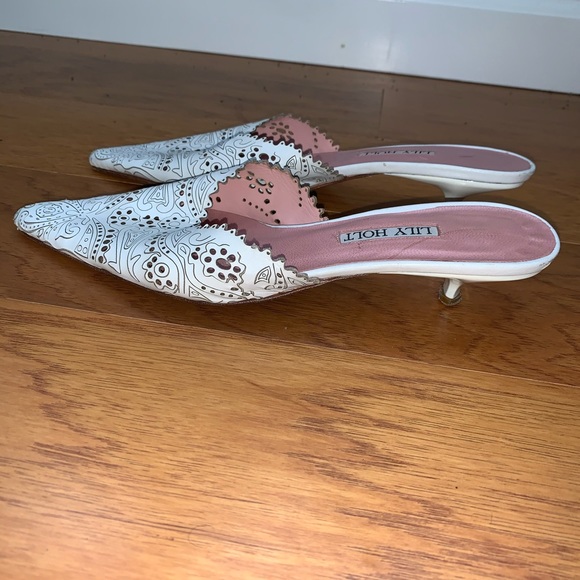 Lily Holt low heel mules - Picture 3 of 6